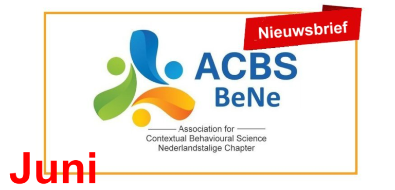 Juni nieuwsbrief ACBS BeNe