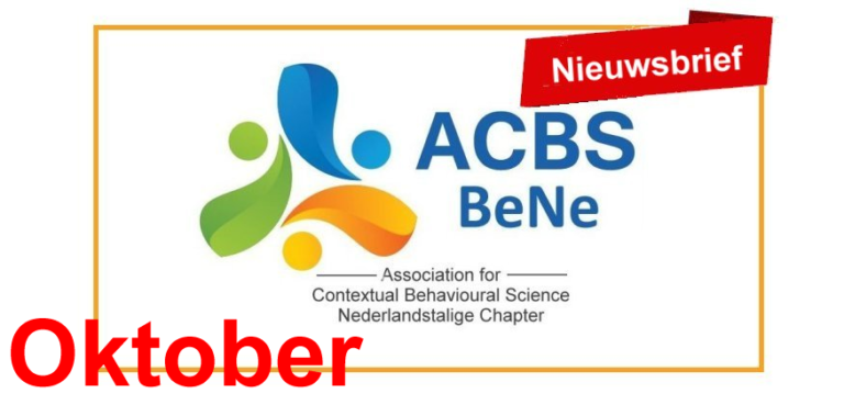 Oktober nieuwsbrief ACBS BeNe